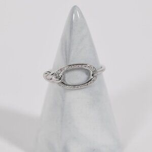 Di Modolo Nodo 18K White Gold & Diamond Ring